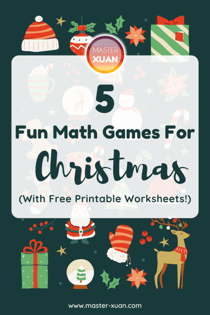5 Fun Math Games For Christmas (With Free Printable Worksheets!)