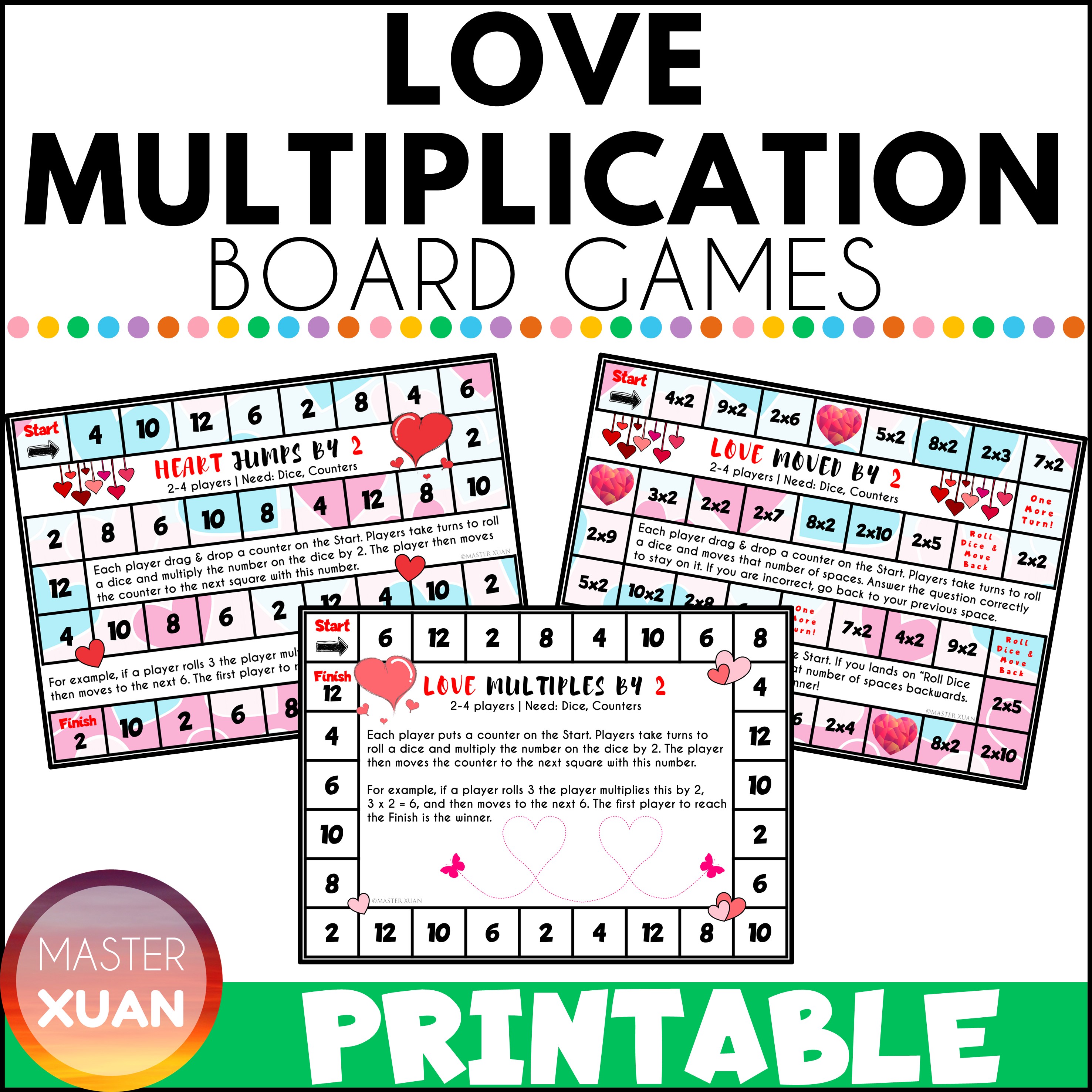 multiplication games 3rd grade printable cover 