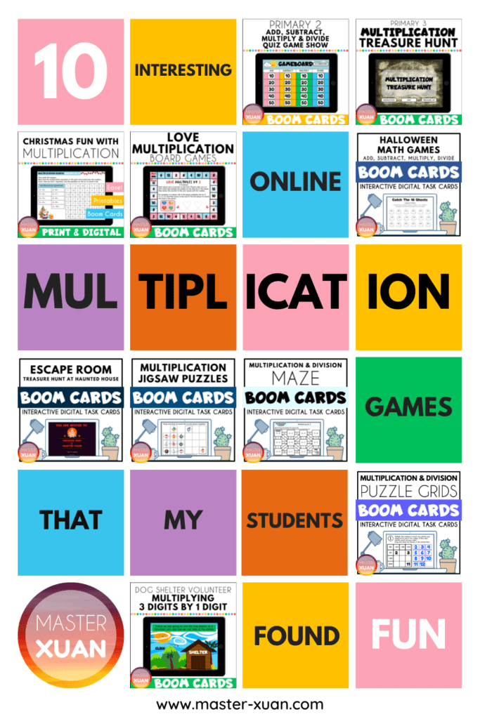 10 interesting online multiplication games that my students found fun in grid