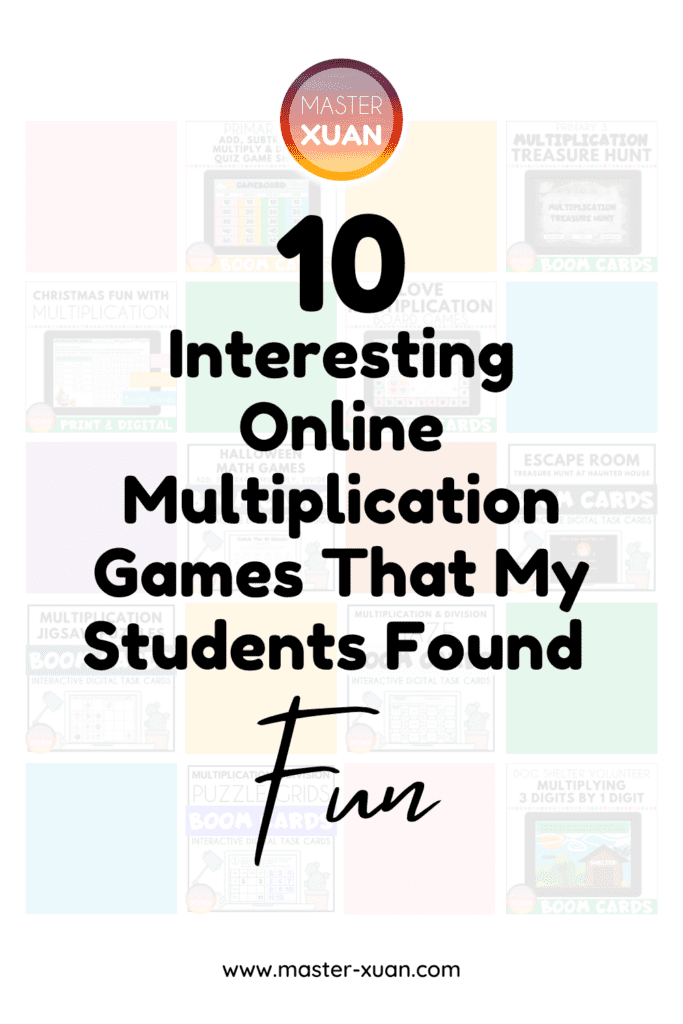 10 interesting online multiplication games that my students found fun