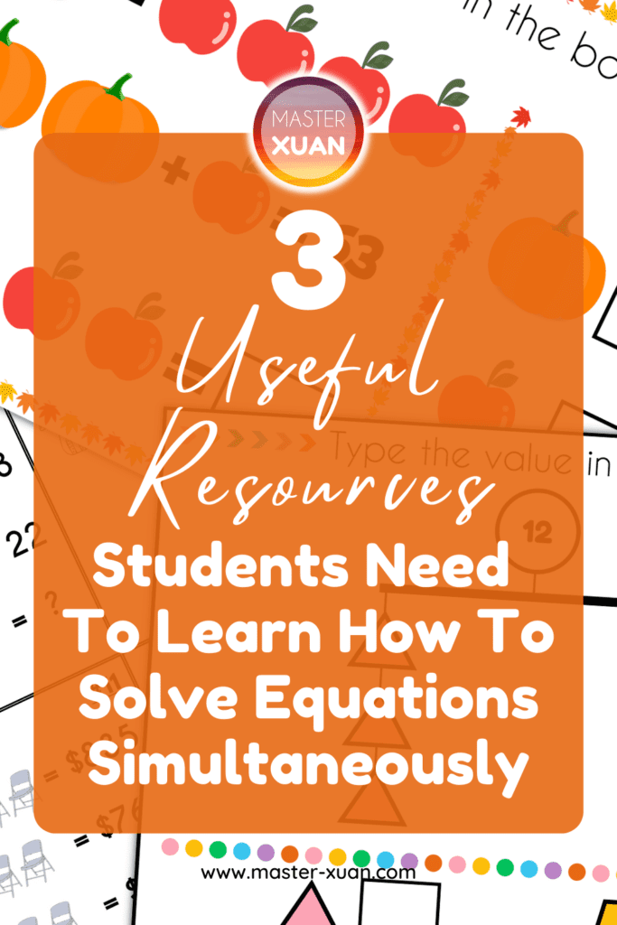 3 useful resources students need to learn how to solve equations simultaneously blog post