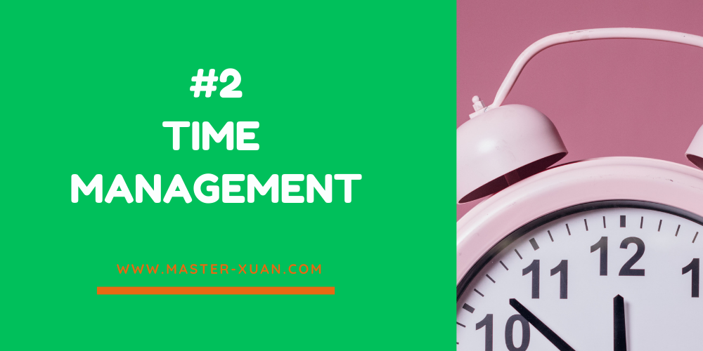 strategies for teaching math number 2 is time management