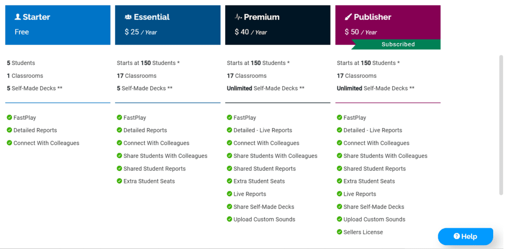 boom learning pricing for boom cards membership