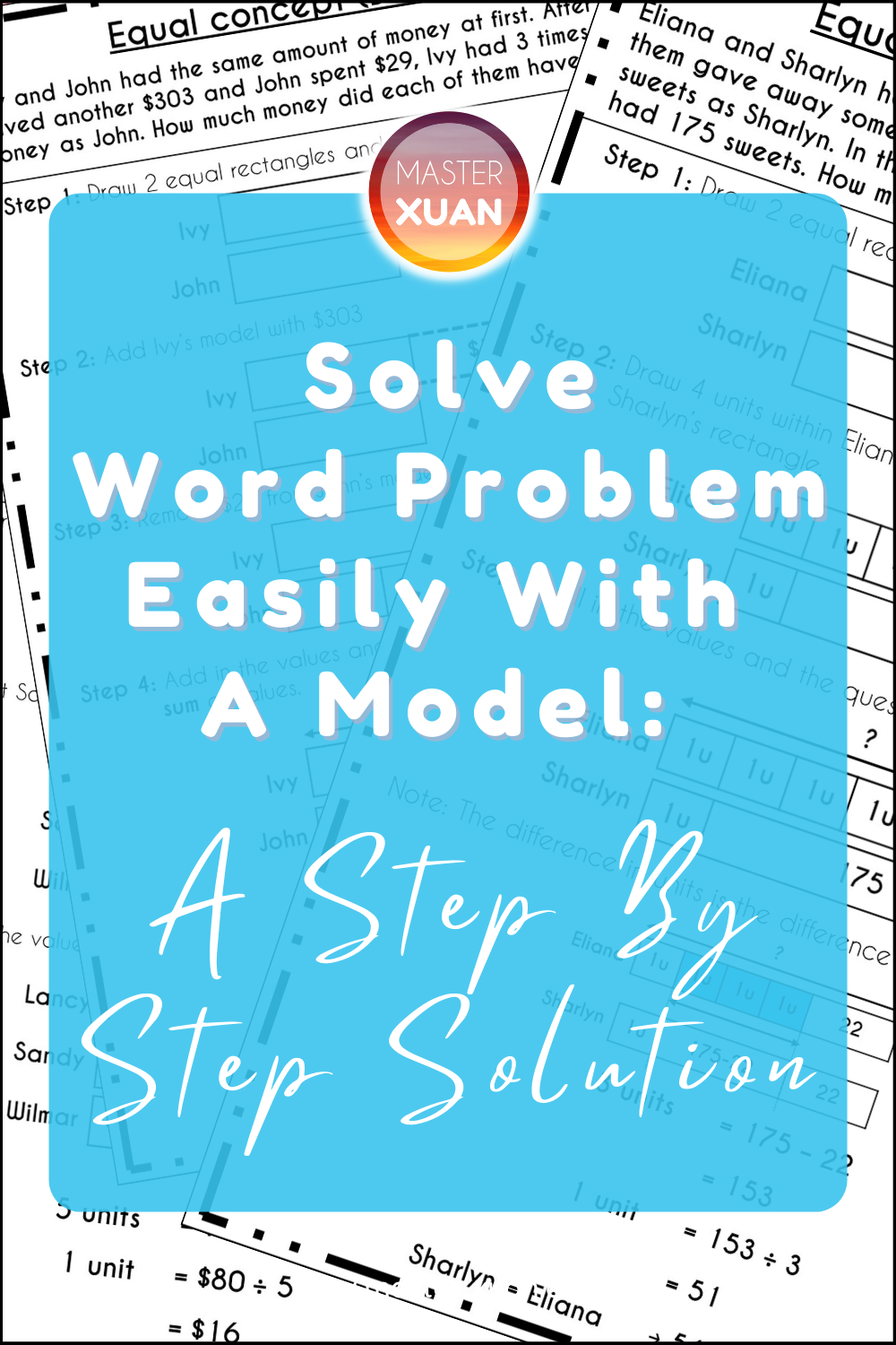 solve word problem pinterest pin