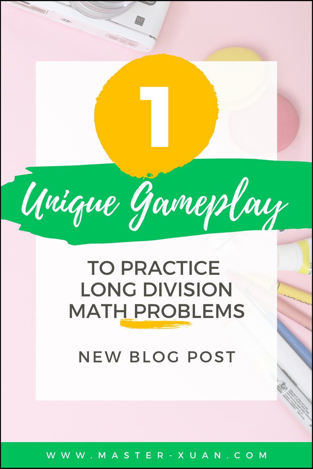 the one unique gameplay to practice long division math problems