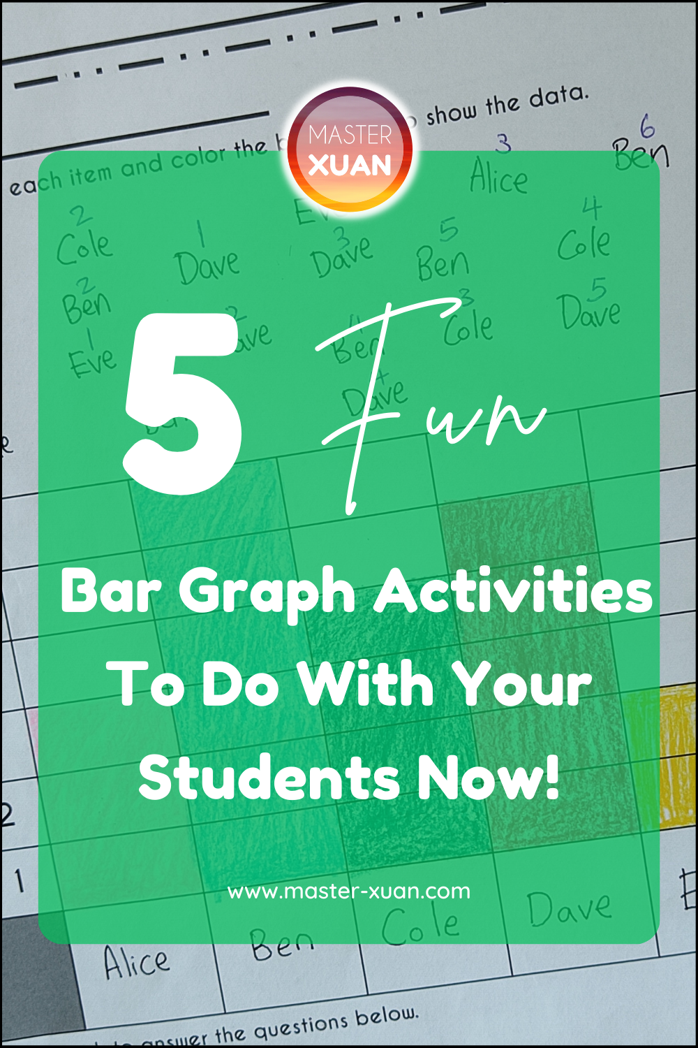 5 fun bar graph activities to do with your students now!