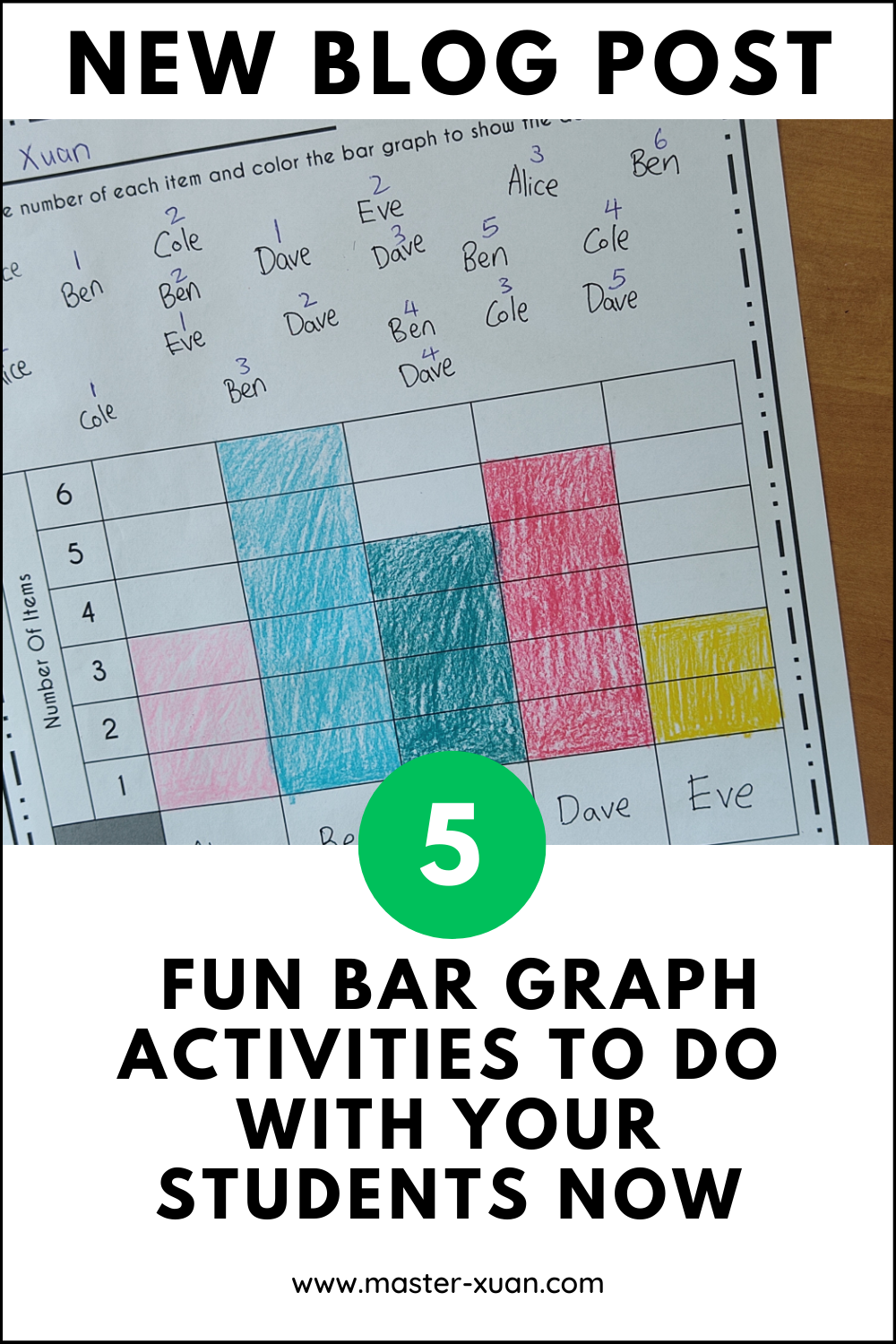 Now at the blog: 5 fun bar graph activities to do with your students now