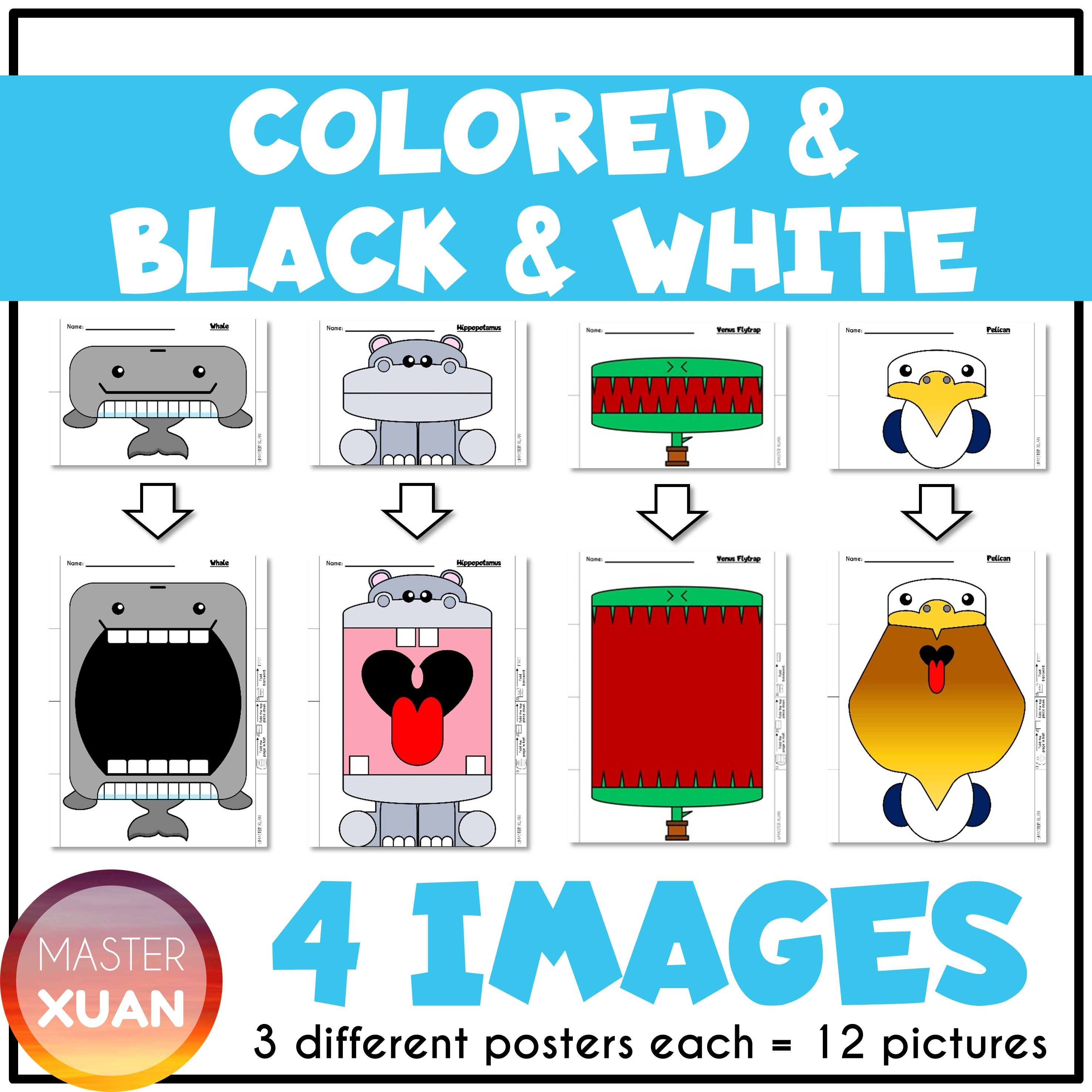 4 images for hands on activity for fractions