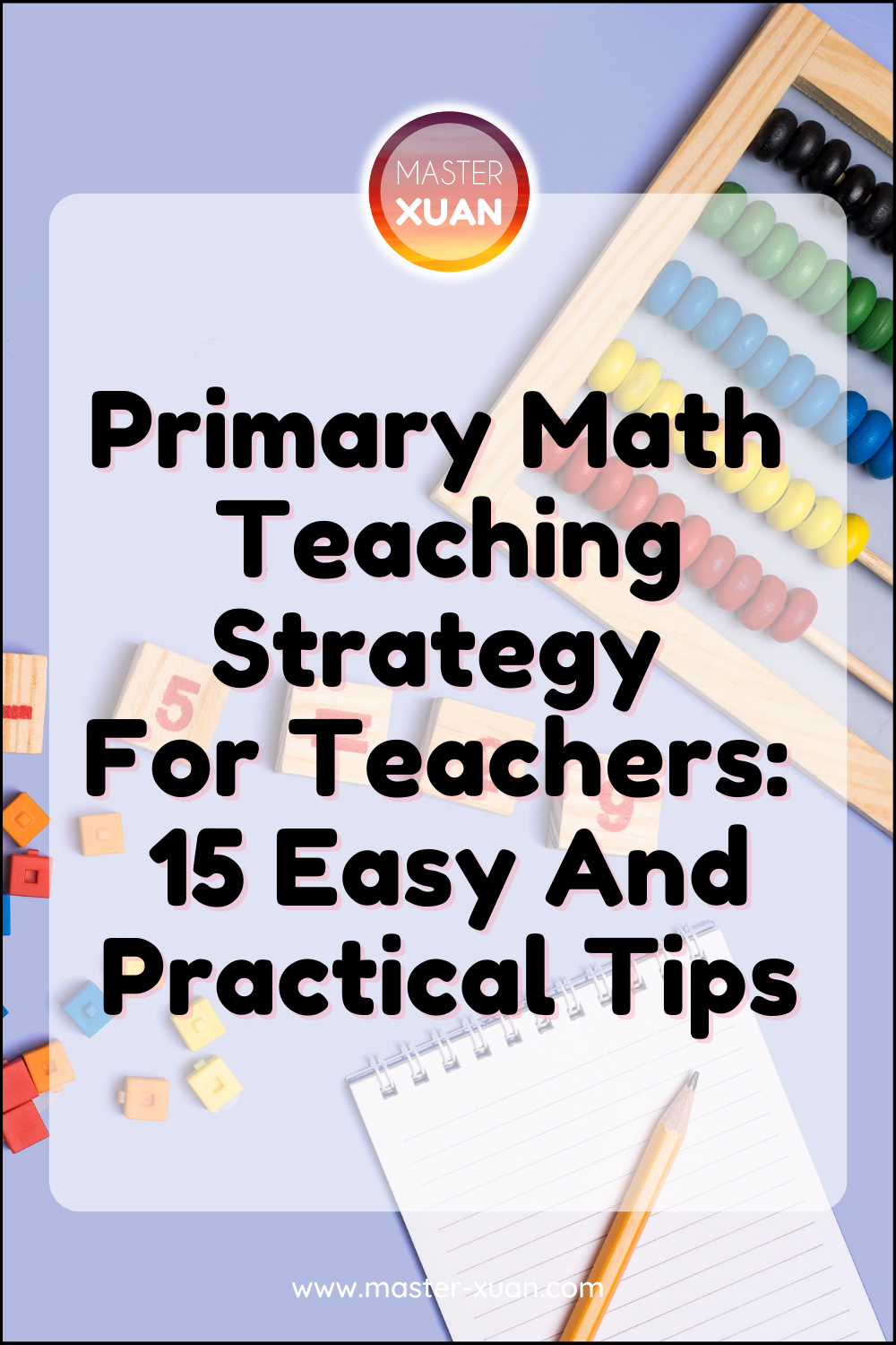 Primary math teaching strategy for teachers.