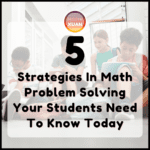 problem solving strategies for mathematics