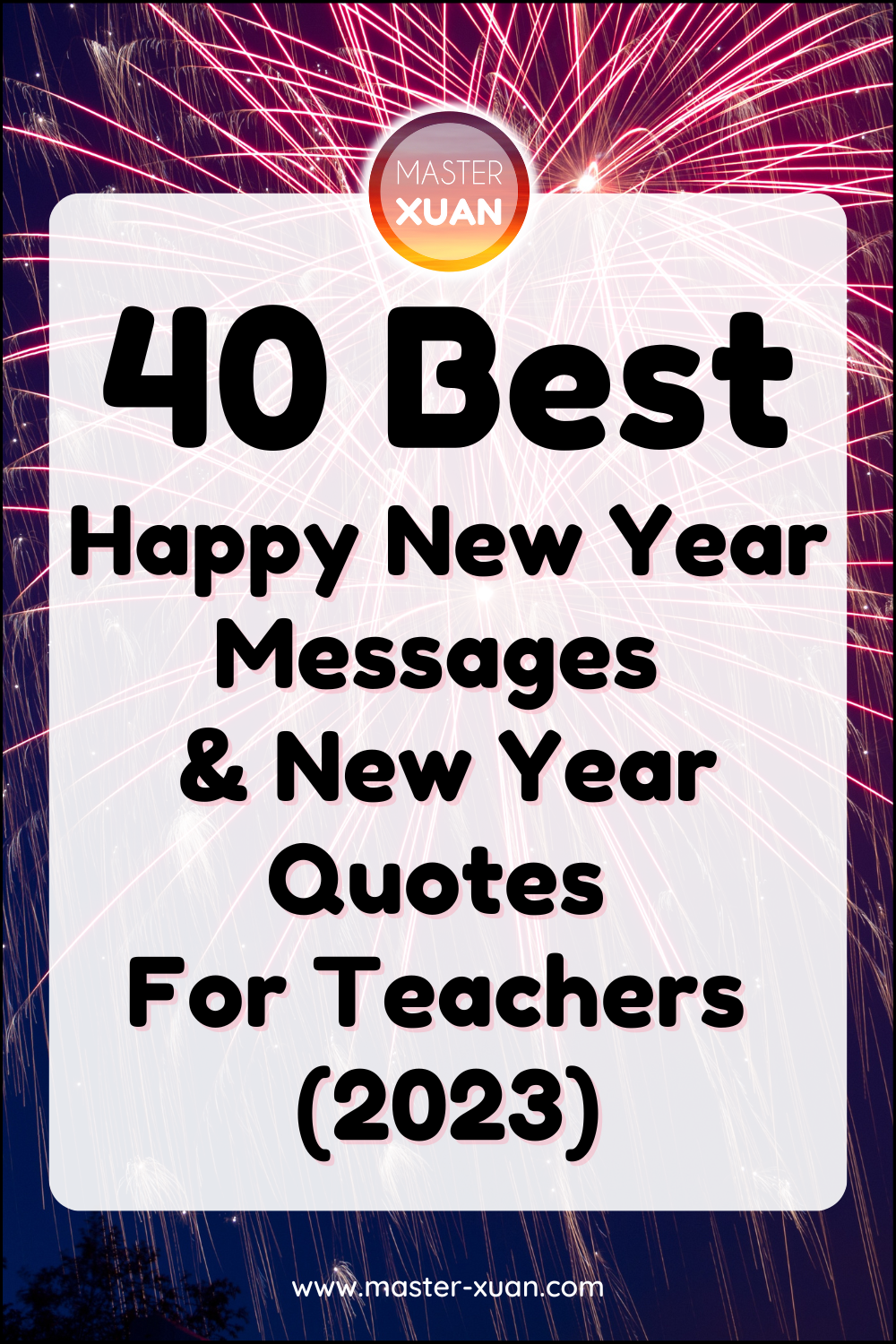 happy new year messages & new year quotes for teachers 2023
