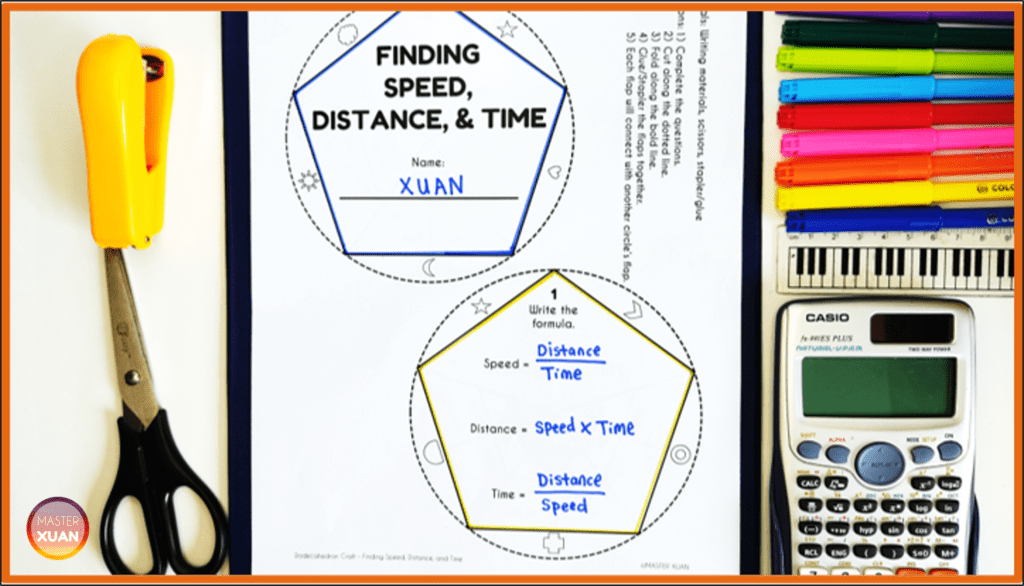 templates from speed distance time triangle