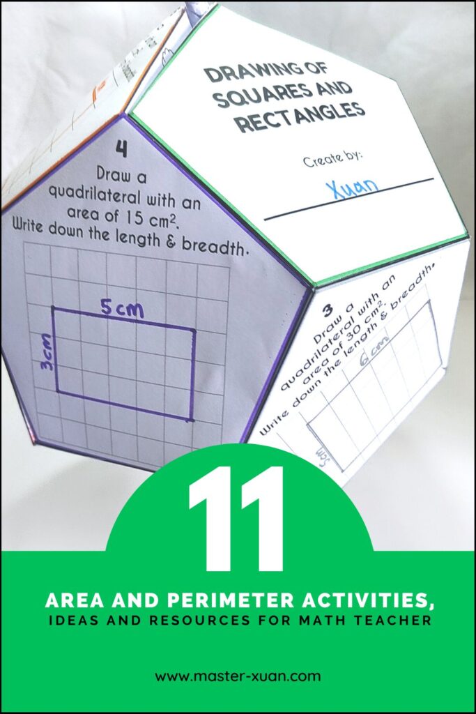 11 Area And Perimeter Activities, Ideas And Resources For Math Teacher