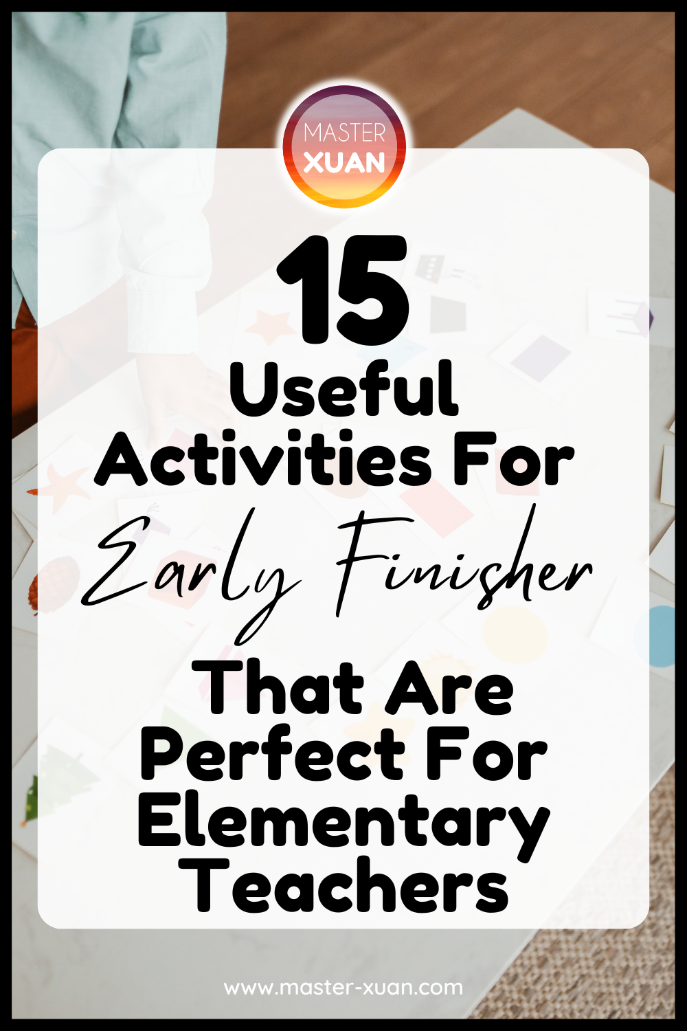 15 activities for early finishers