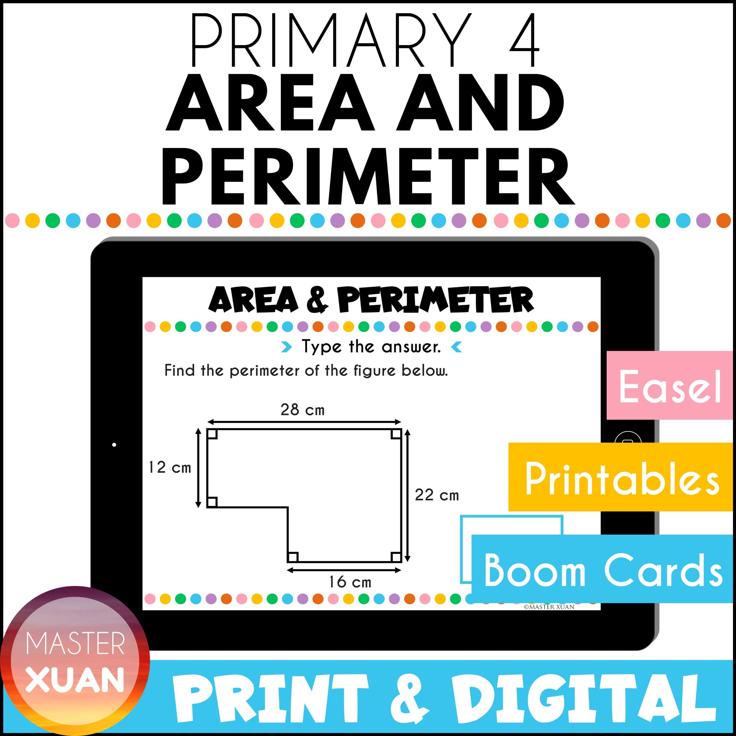 area and perimeter worksheets for 3rd grade