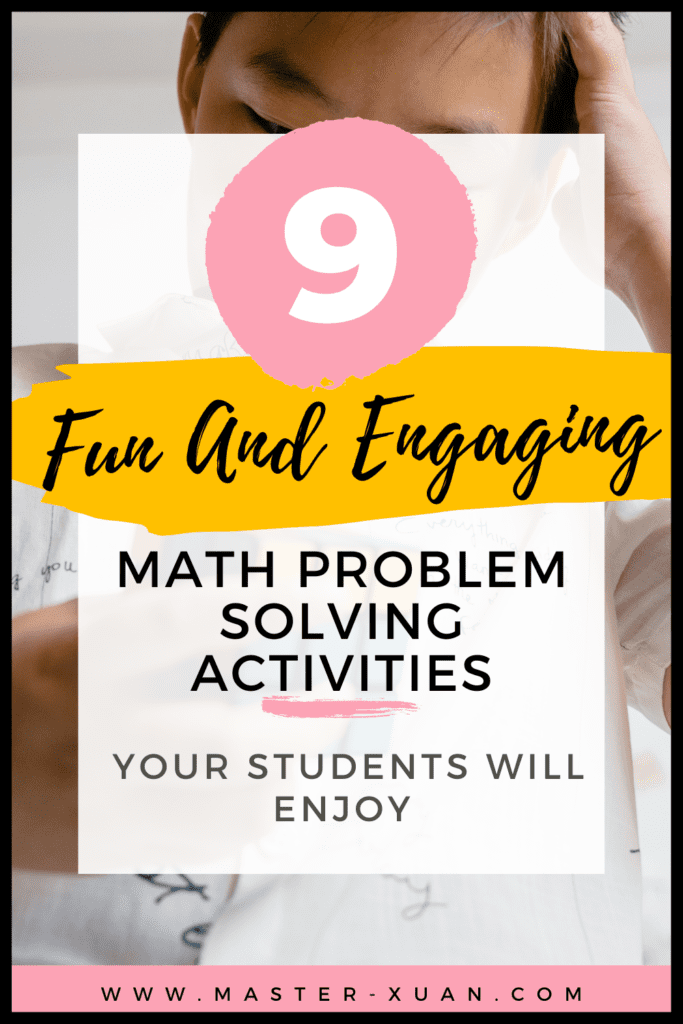 problem solving activities for tweens