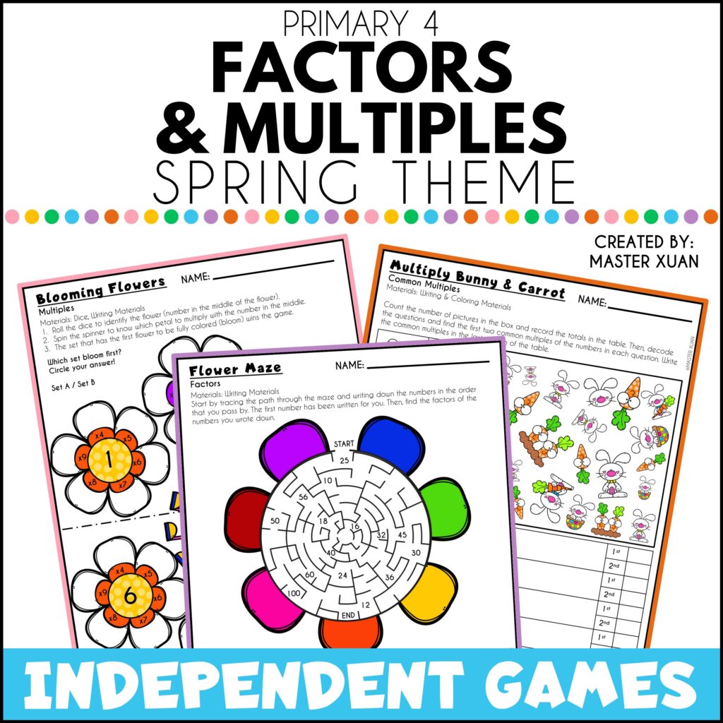 Games on factors and multiples