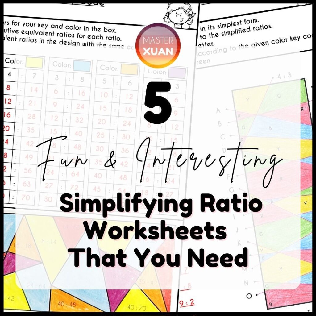 5 Fun & Interesting Simplifying Ratio Worksheets That You Need