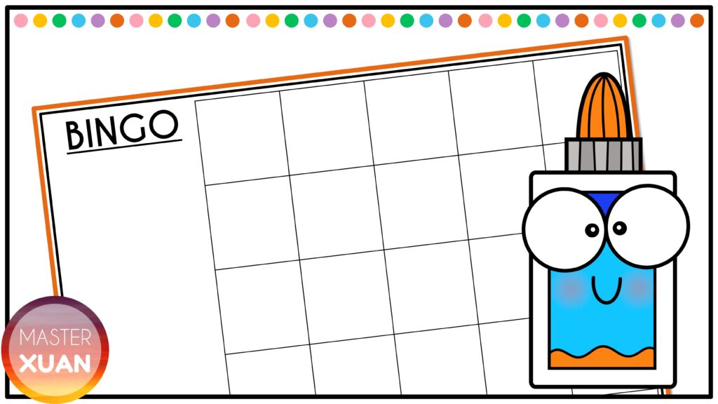 Bingo Printable Game Boards with 25 empty boxes.