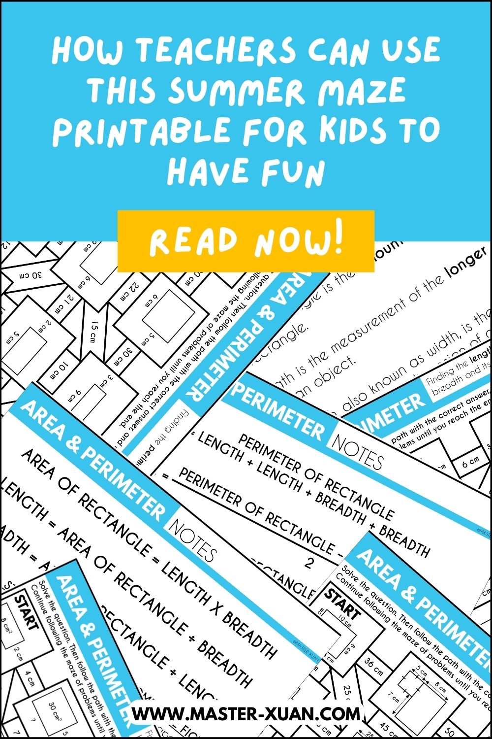 How Teachers Can Use This Summer Maze Printable For Kids To Have Fun ...