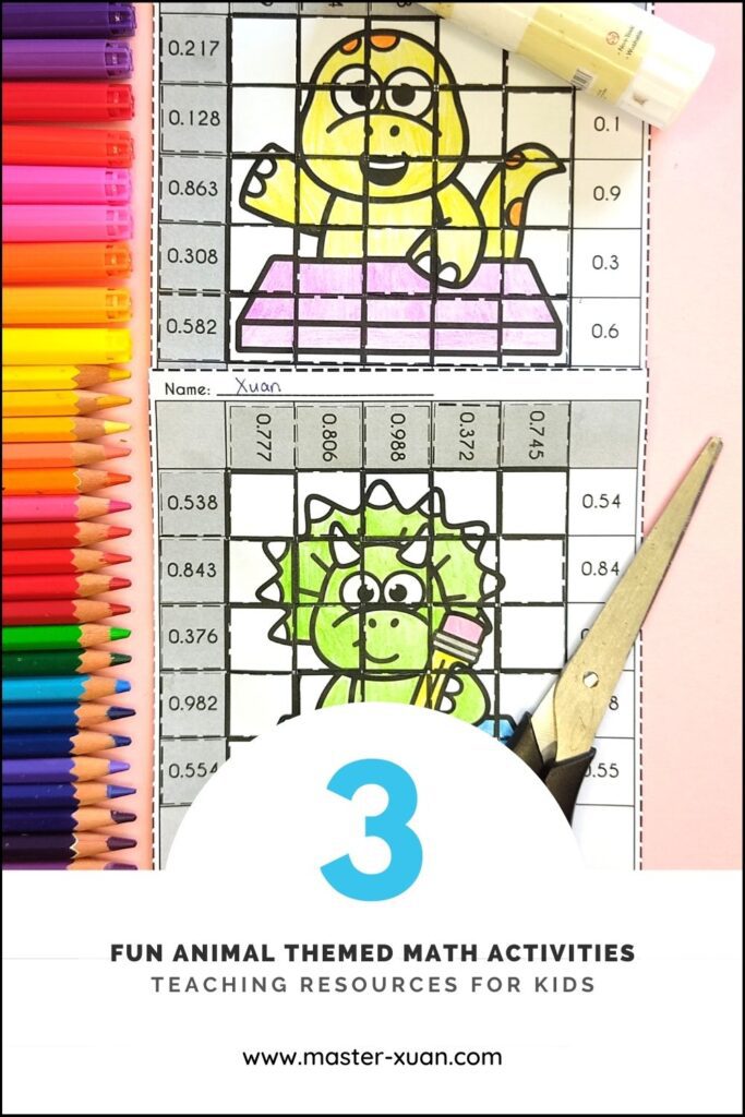 3 Fun Animal Themed Math Activities Teaching Resources For Kids