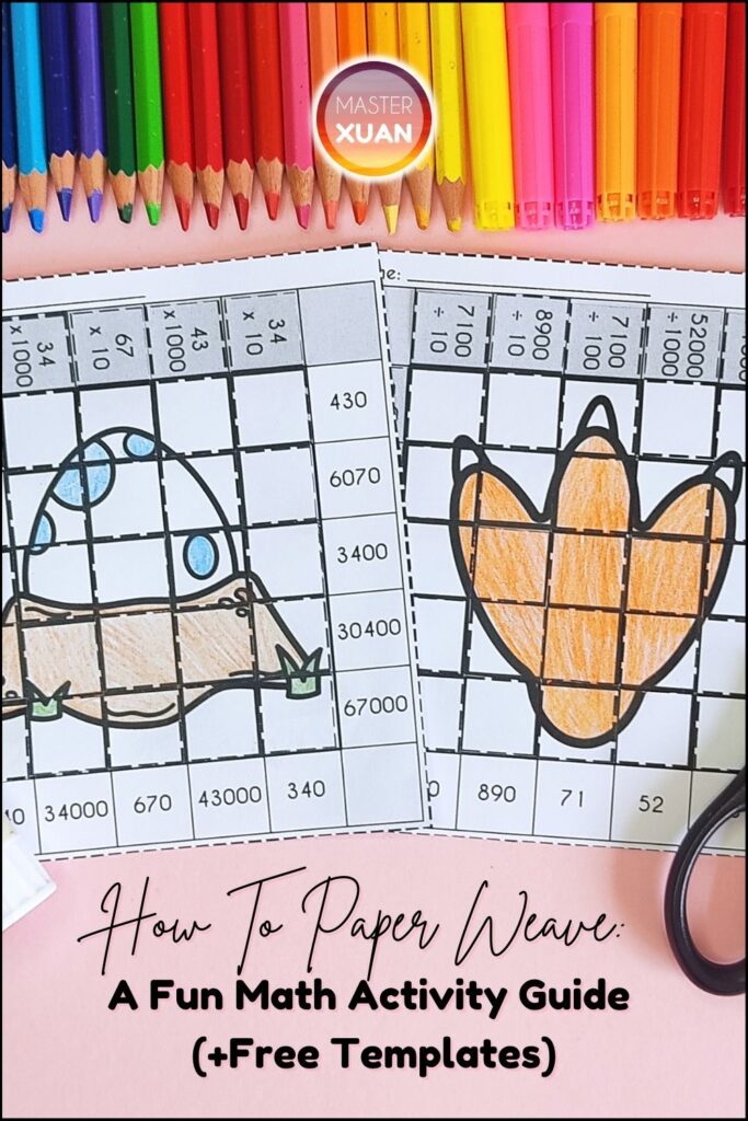 How To Paper Weave: A Fun Math Activity Guide (+Free Templates)
