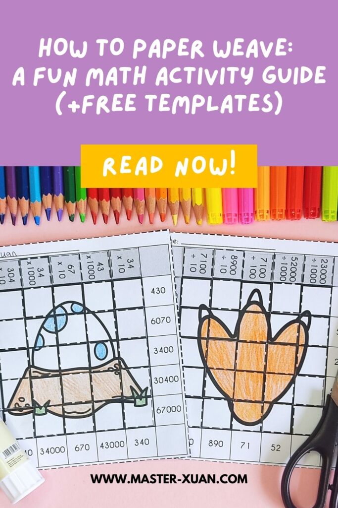 How To Paper Weave: A Fun Math Activity Guide (+Free Templates)
