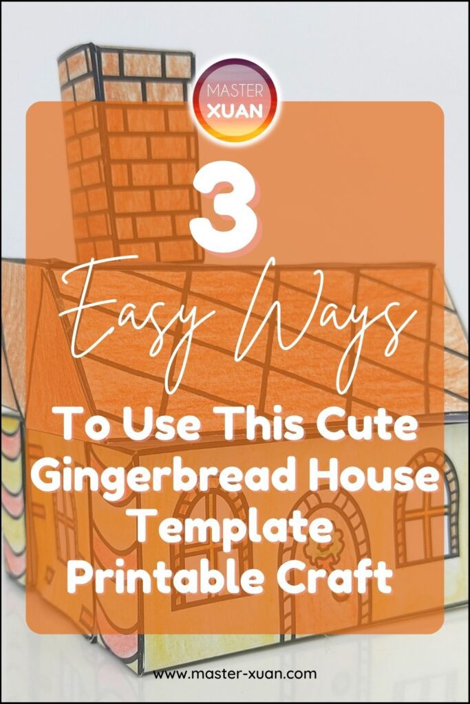 3 Easy Ways To Use This Cute Gingerbread House Template Printable Craft