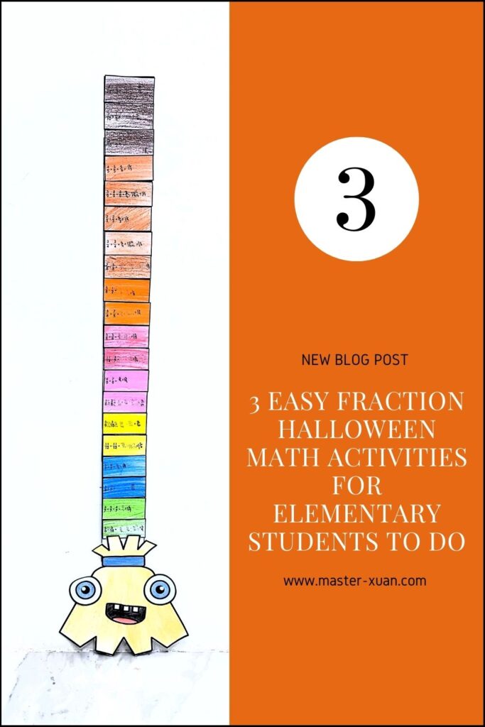 3 Easy Fraction Halloween Math Activities For Elementary Students To Do