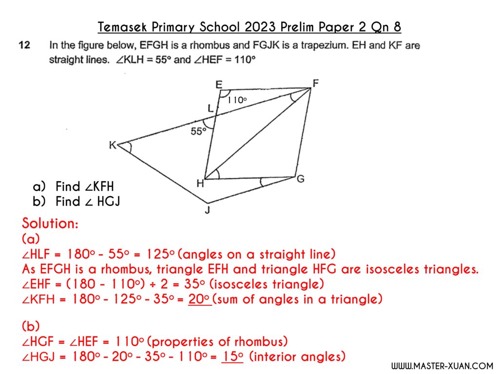 Temasek Primary School 2023 Prelim Paper 2 Qn 8