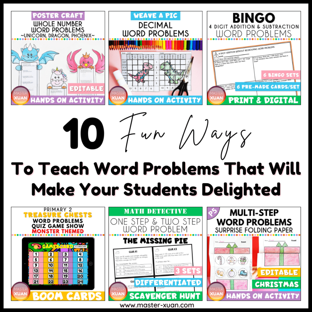 10 Math Resources for Teaching Word Problems in Fun Ways