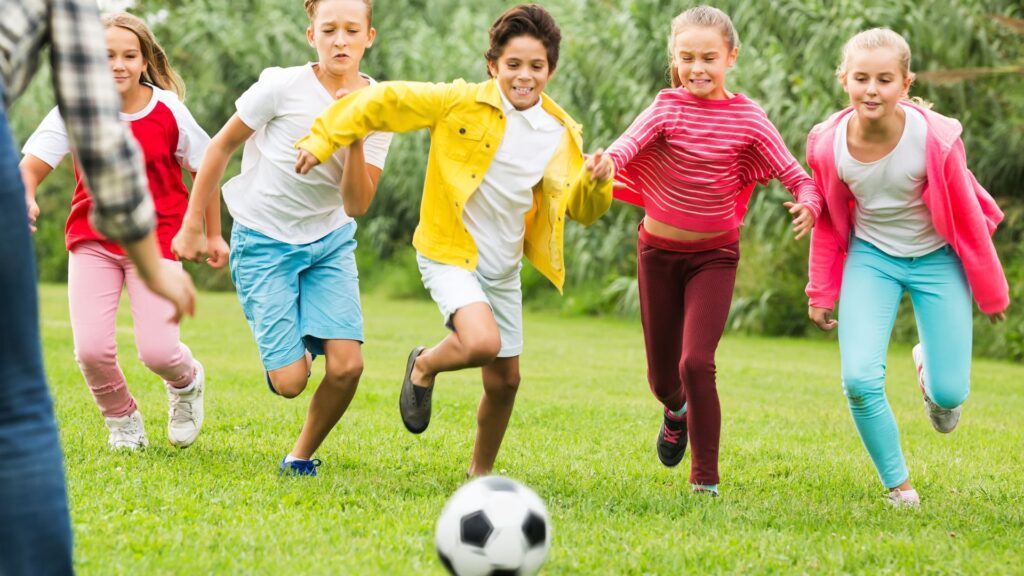 How to help distracted students - play ball games, soccer