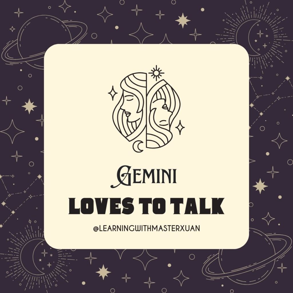 Zodiac signs learning styles: Gemini