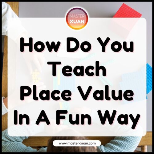 How do you teach place value in a fun way blog post cover.