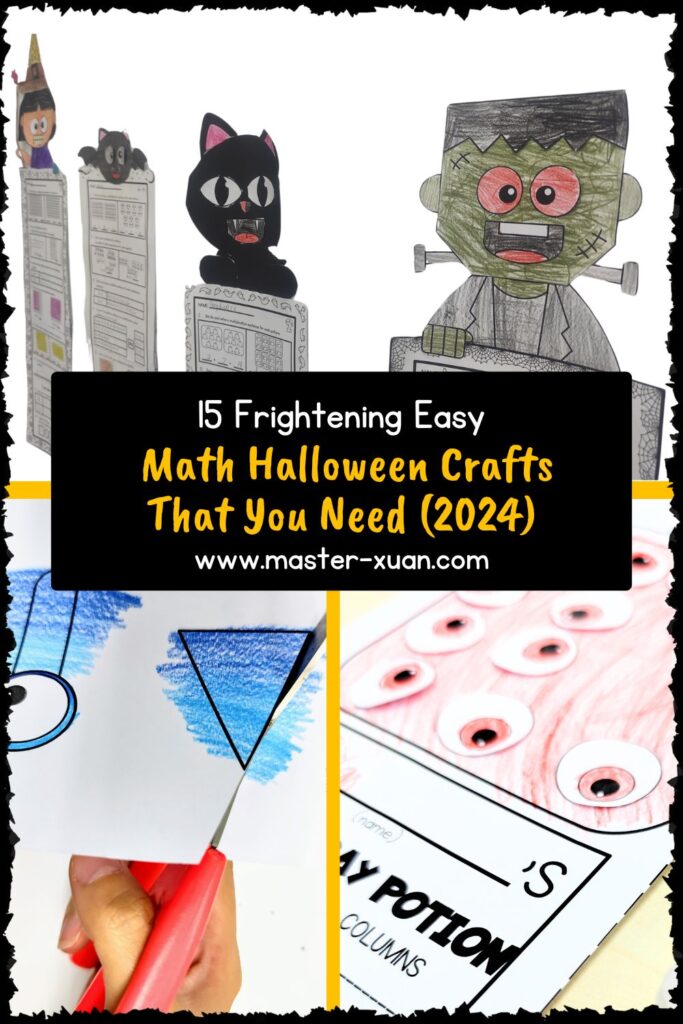 15 Frightening Easy Math Halloween Crafts That You Need (2024)