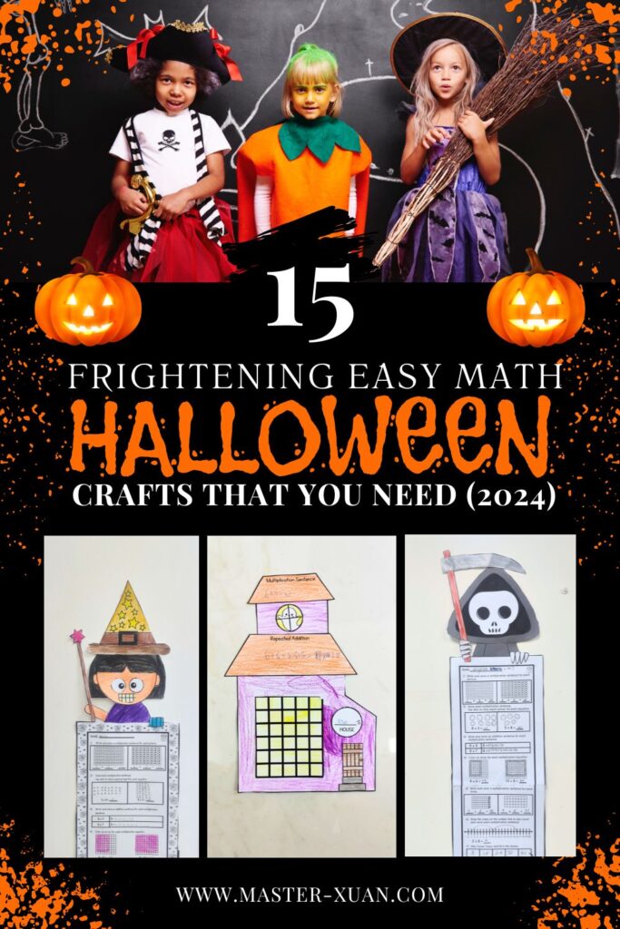 15 Frightening Easy Math Halloween Crafts That You Need (2024)