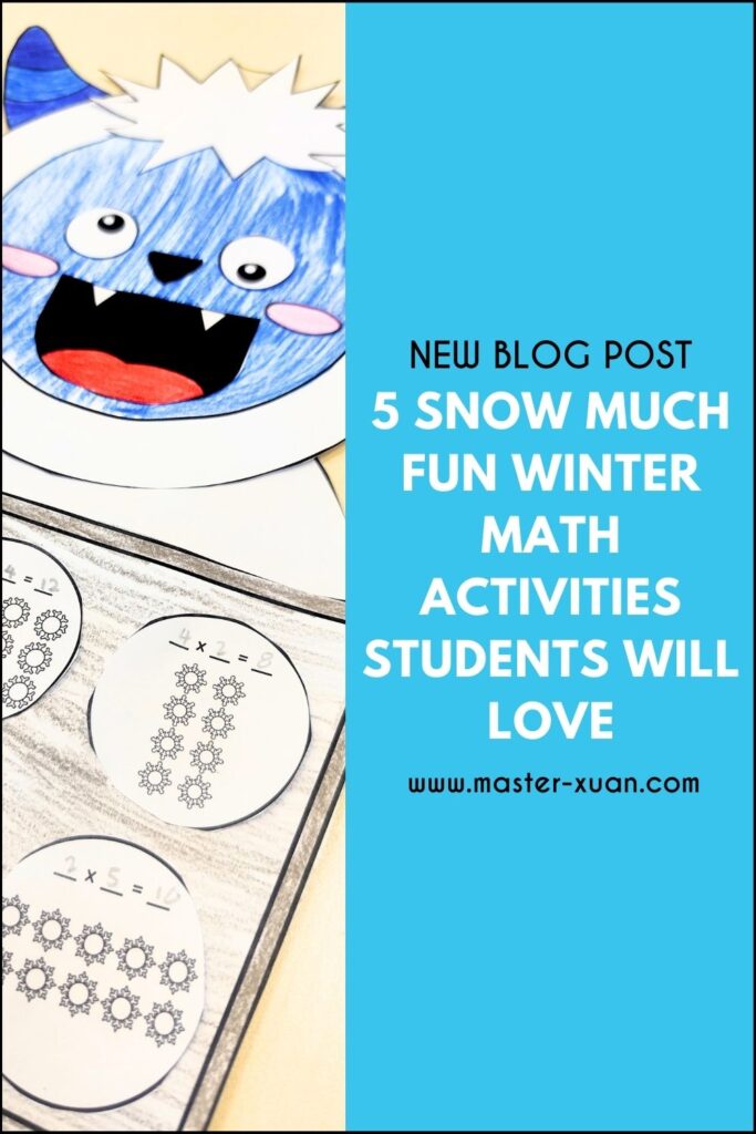 5 Snow Much Fun Winter Math Activities Students Will Love