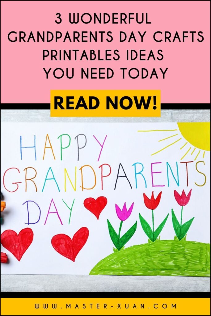 3 Wonderful Grandparents Day Crafts Printables Ideas You Need Today