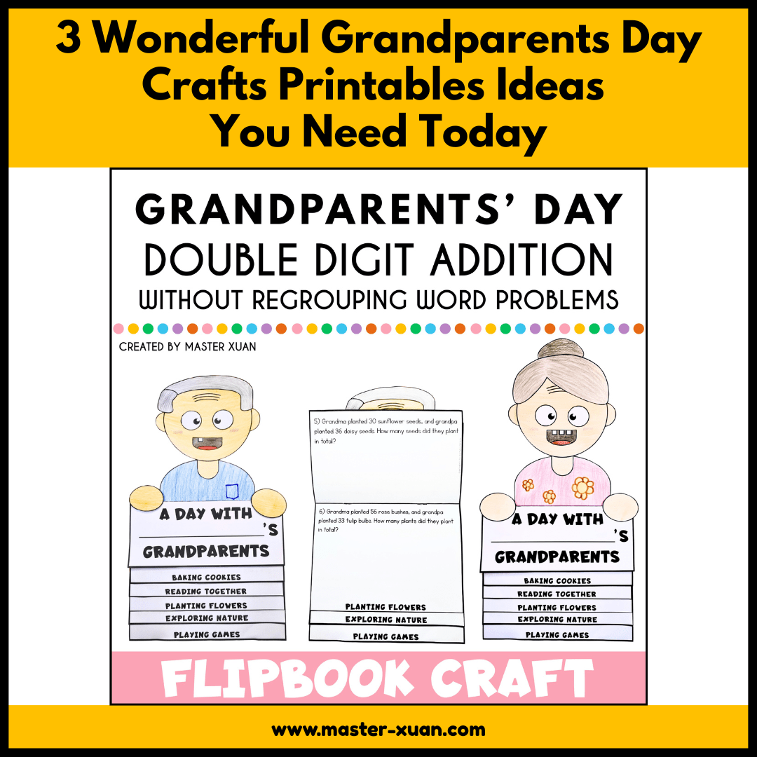 3 Wonderful Grandparents Day Crafts Printables Ideas You Need Today