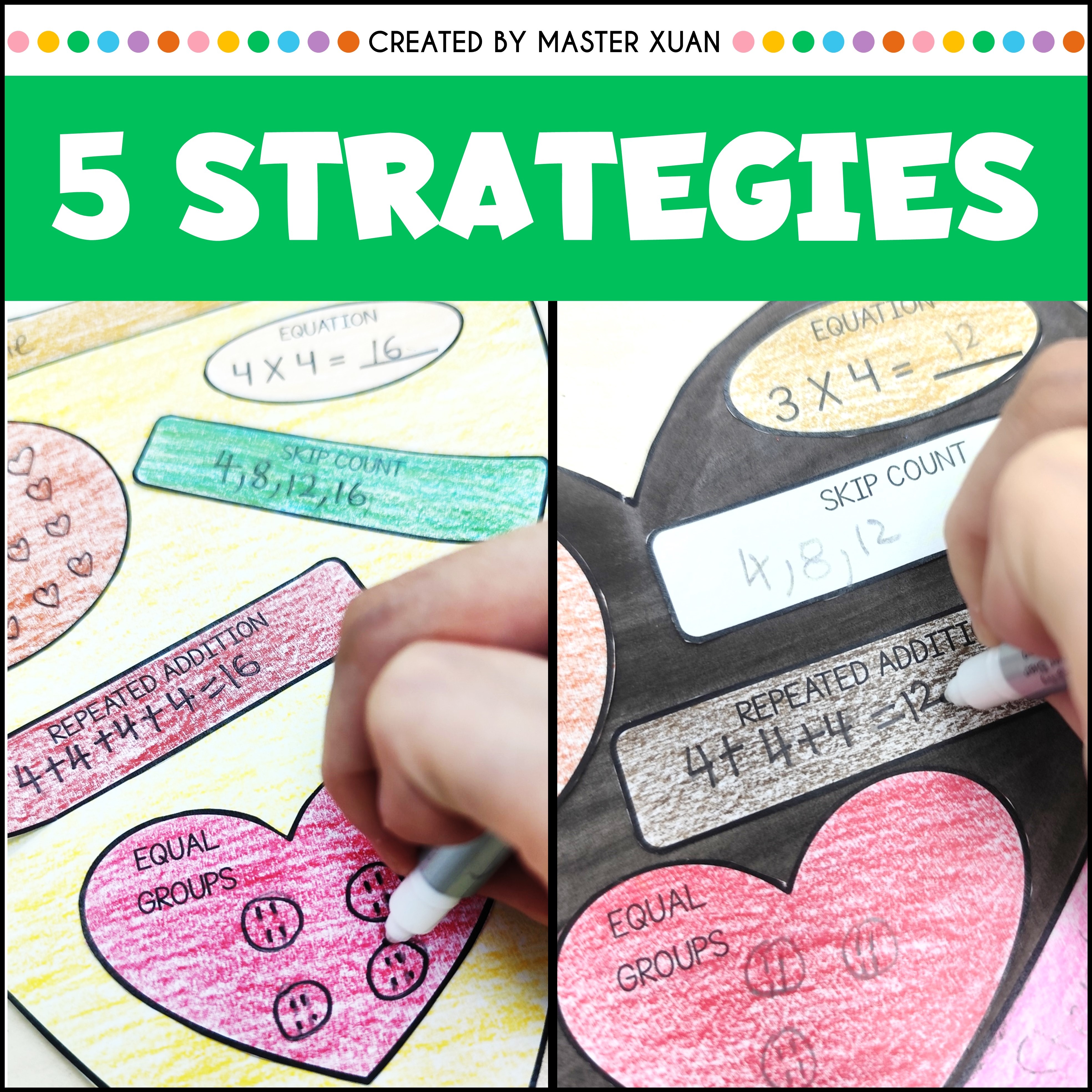 5 strategies to practice with this valentine's day craft that make great valentine's day bulletin board.