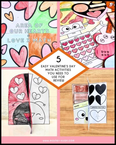5 Easy Valentine’s Day Math Activities You Need To Use For Review