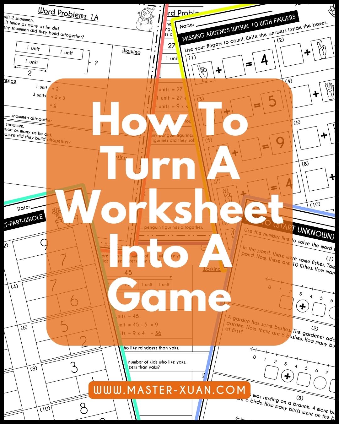 How To Turn A Worksheet Into A Game