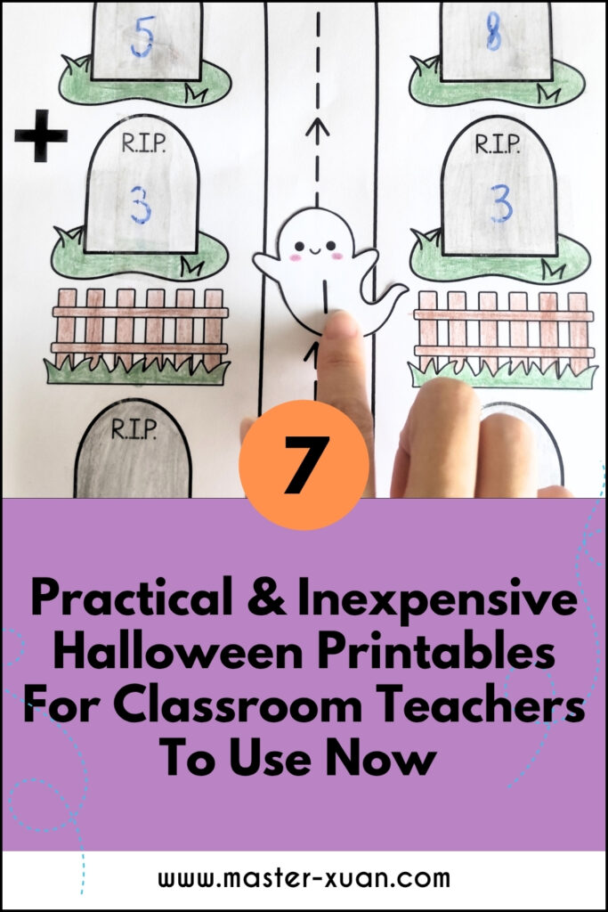 Halloween printables blog post pinterest pin