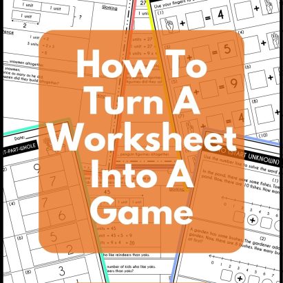 How To Turn A Worksheet Into A Game