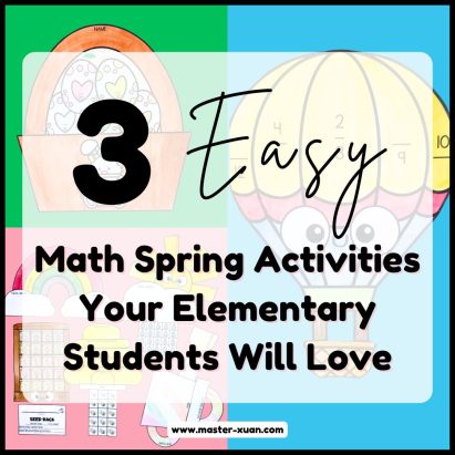 3 Easy Math Spring Activities Your Elementary Students Will Love