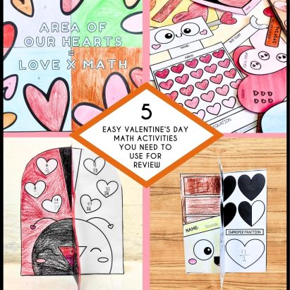5 Easy Valentine’s Day Math Activities You Need To Use For Review